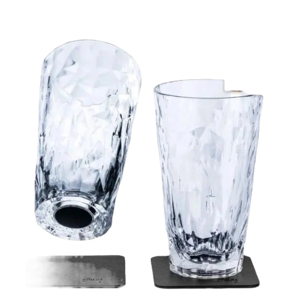 2 x Magnetic Plastic Glass Longdrink By Silwy Silwy