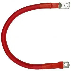 35mmsq Tinned Battery interconnect Power Lead Red 450mm