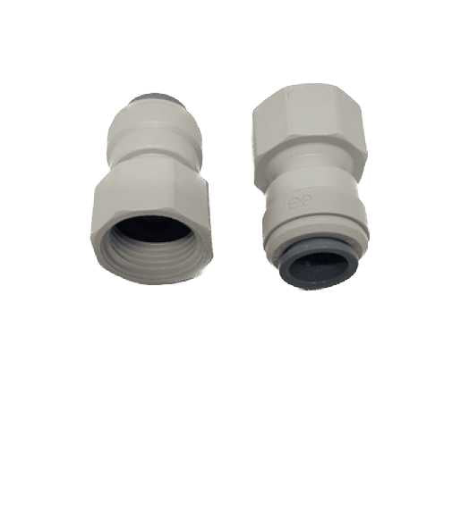 John Guest Caravan fittings 12mm x 1-2 Female Water Adaptor x 2