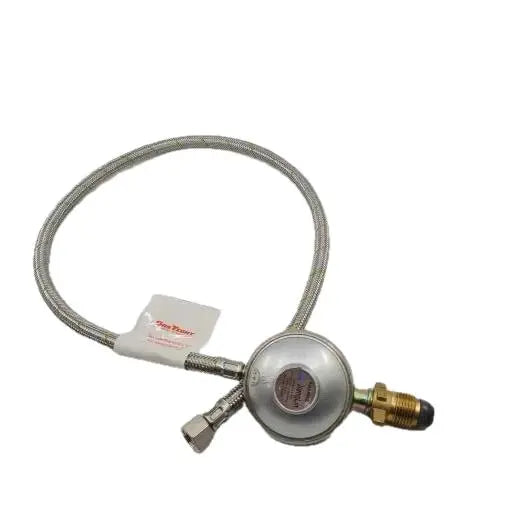 BBQ Regulator and Hose 3-8&quot; SAE Female Flare x 900mm Gas Components