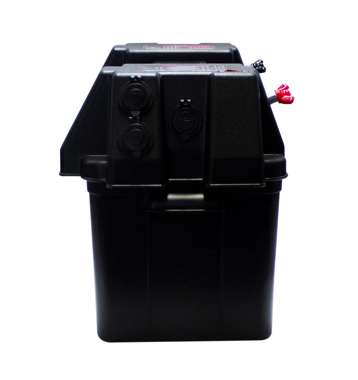 Battery Box Portable with 4 Way HDC and volt Meter KT Cable