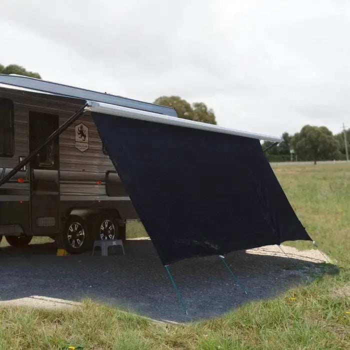 Black Supex Privacy Screen for Caravans - Everything Caravans