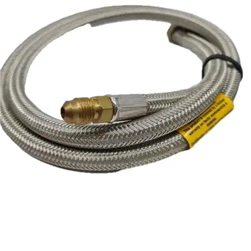 Braided Gas Hose 5-16 Male Flare 1-4 Nmpt Female 1000mm Length Gas Components