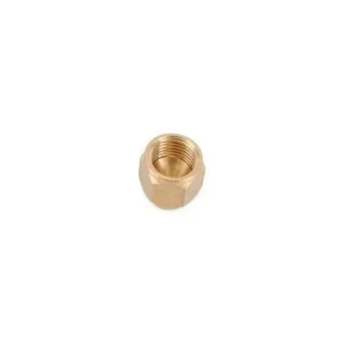 Brass Gas fitting 5-16 Flare Cap Nut for 5-16 Male Flare Gas Components