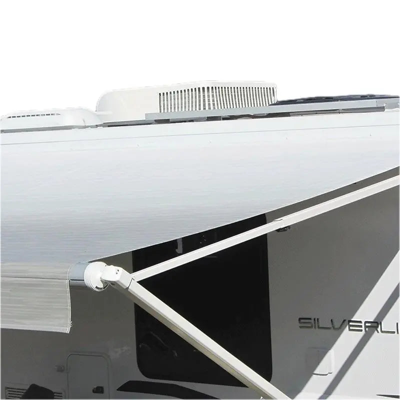 Carefree 19Ft Led Silver Shale Fade Roll Out Awning - No Arms Carefree