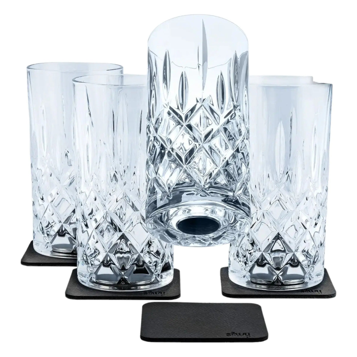 Crystal Magnetic LONGDRINK Glass by Silwy Silwy