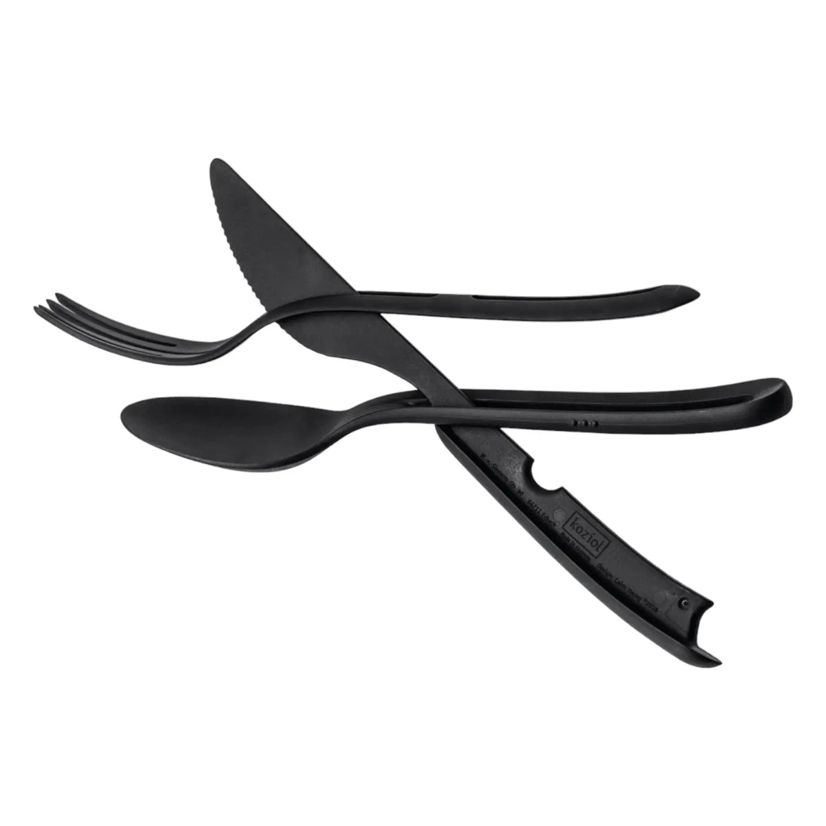 Cutlery Set TRICKY BLACK by Silwy Silwy