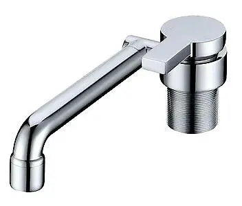 Dometic Chrome Brass Fold Down Hot and Cold Water Mixer Tap Dometic