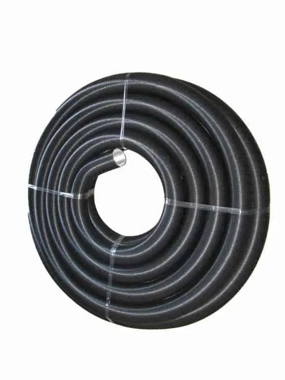 Ducting 65mm OD 60mm ID Black hot air 20m roll price per m ECP