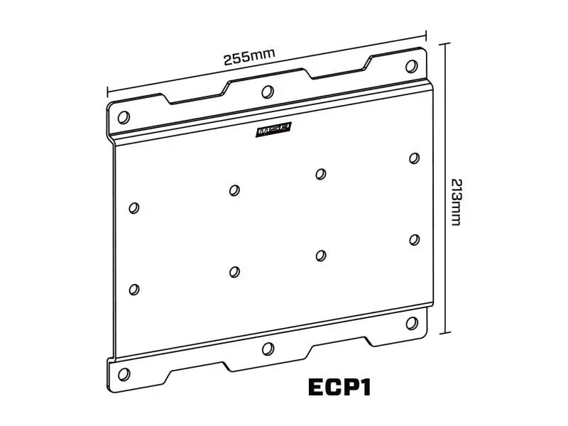 MSA 4X4 Compressor Mounting Plate - ECP1 MSA