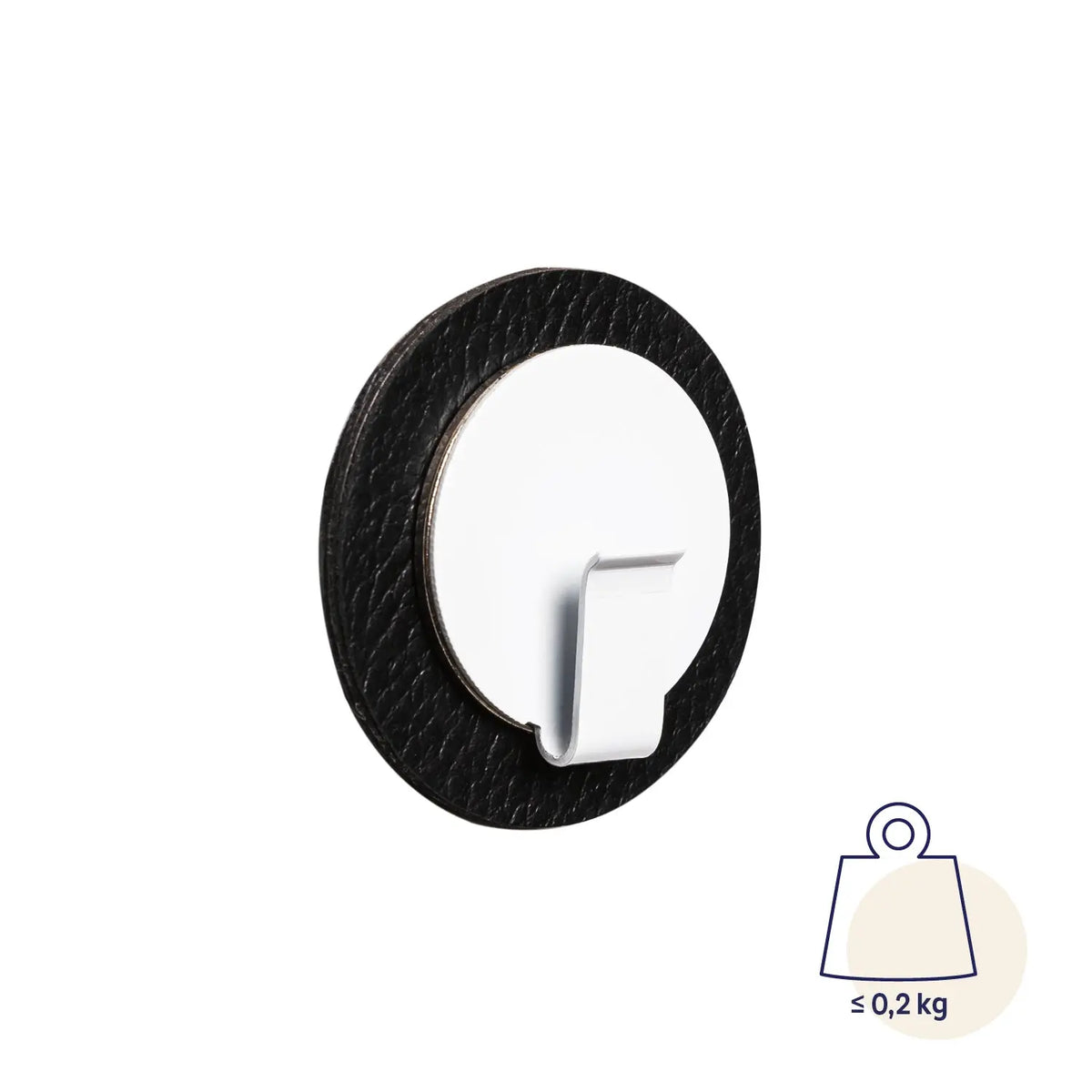 Magnetic Hook CLEVER WHITE incl. Pad BLACK By Silwy Silwy