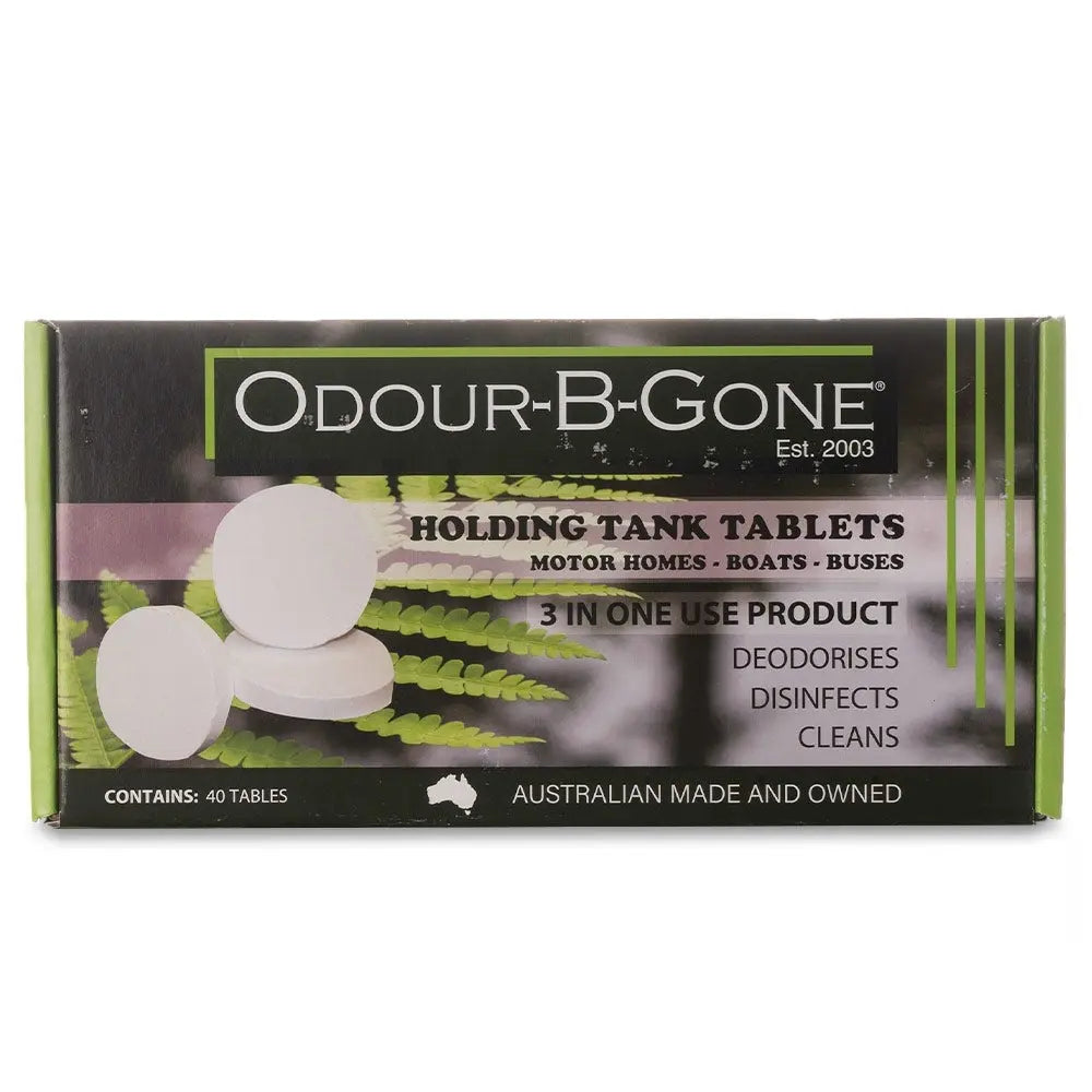 Odour B Gone Fast Release Large Toilet Tablets - 40 Tablets Odour B Gone