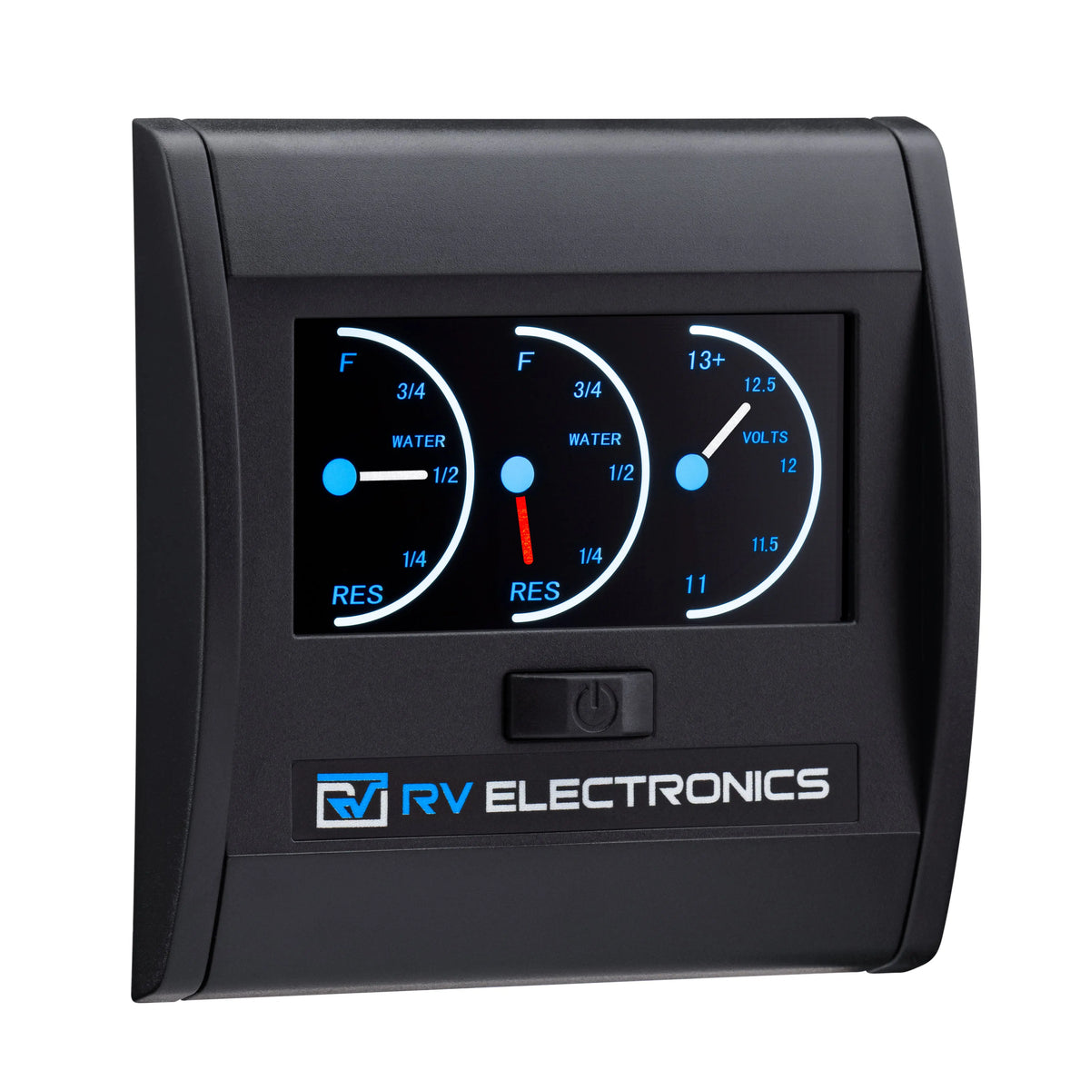 RV Electronics LCD Double Tank Water Level Indicator and Voltmeter Combination Guage RV Electronics