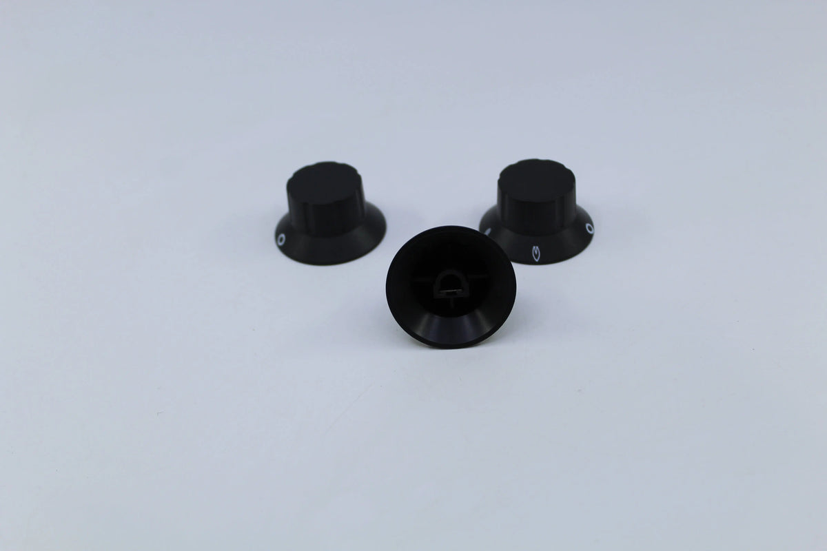 Thetford Control Knobs Set Black for SCU3530XX Cooker Thetford