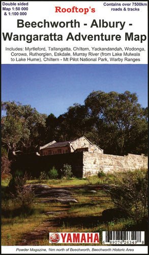 Hema Beechworth Albury Wangaratta Adventure Map