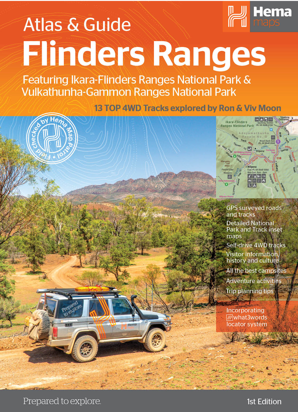 Hema Flinders Ranges Atlas and Guide