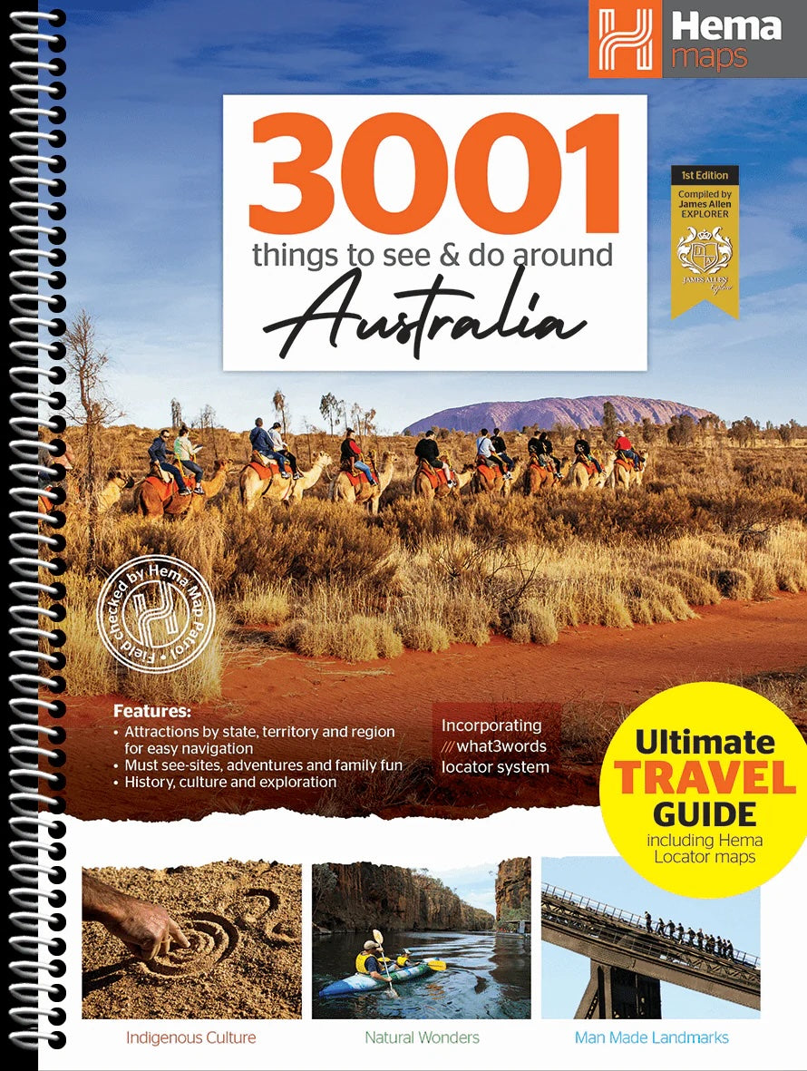 Hema Hema&#39;s 3001 things to see and do around Australia