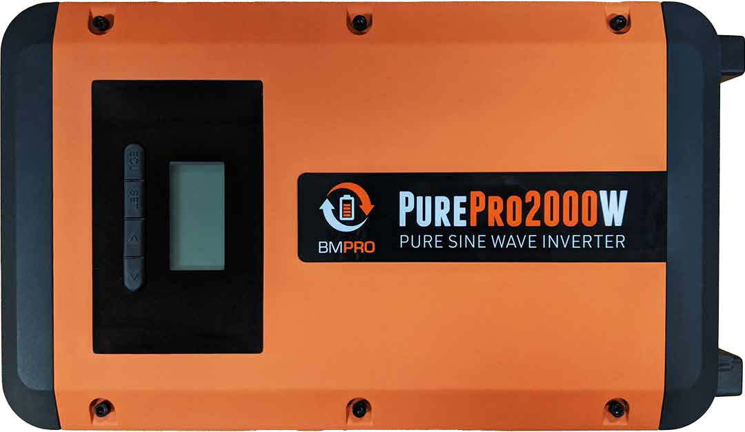 BMPRO PSW PurePro 2000w Pure Sine with Remote, ATS and RCD