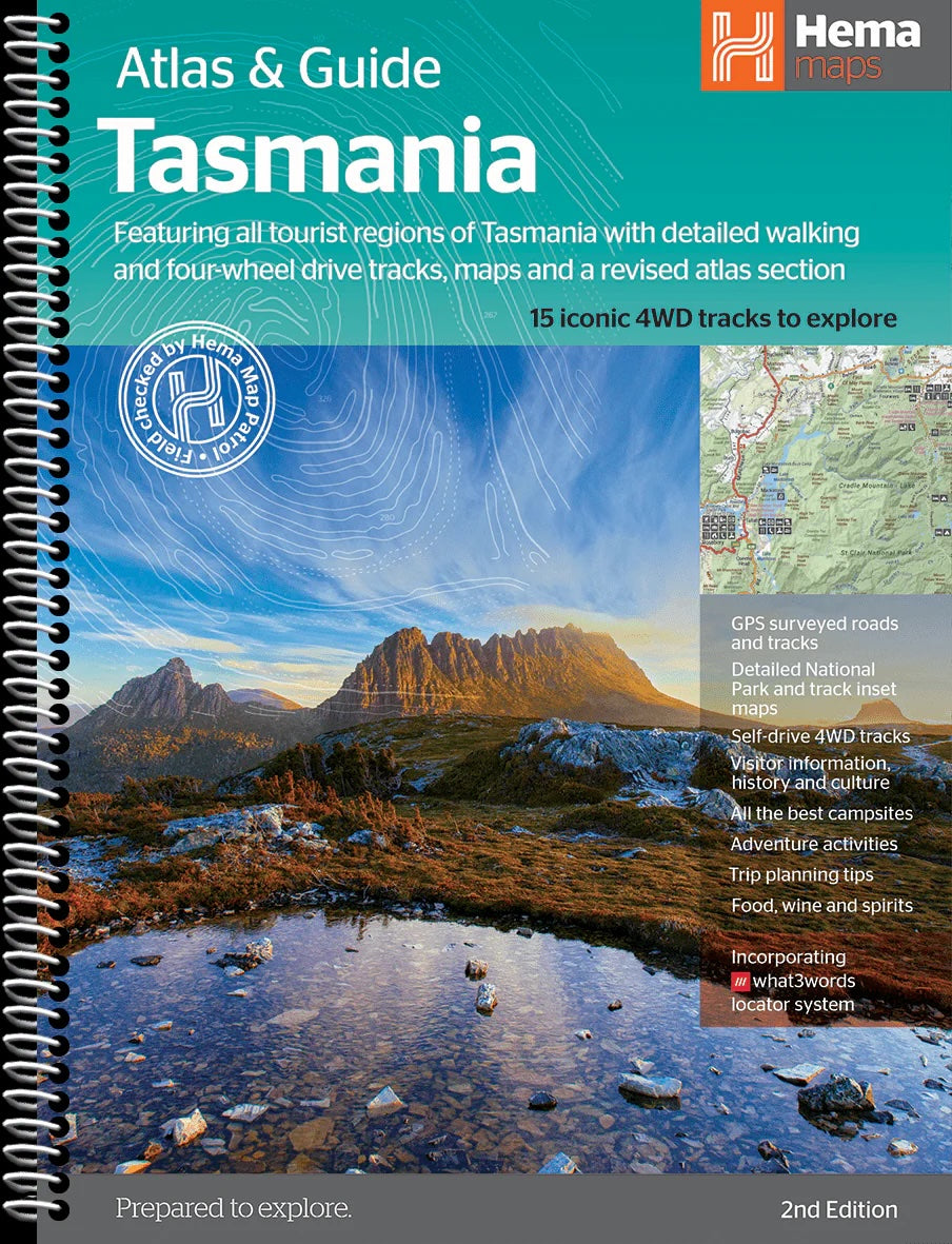 Hema Tasmania Atlas and Guide