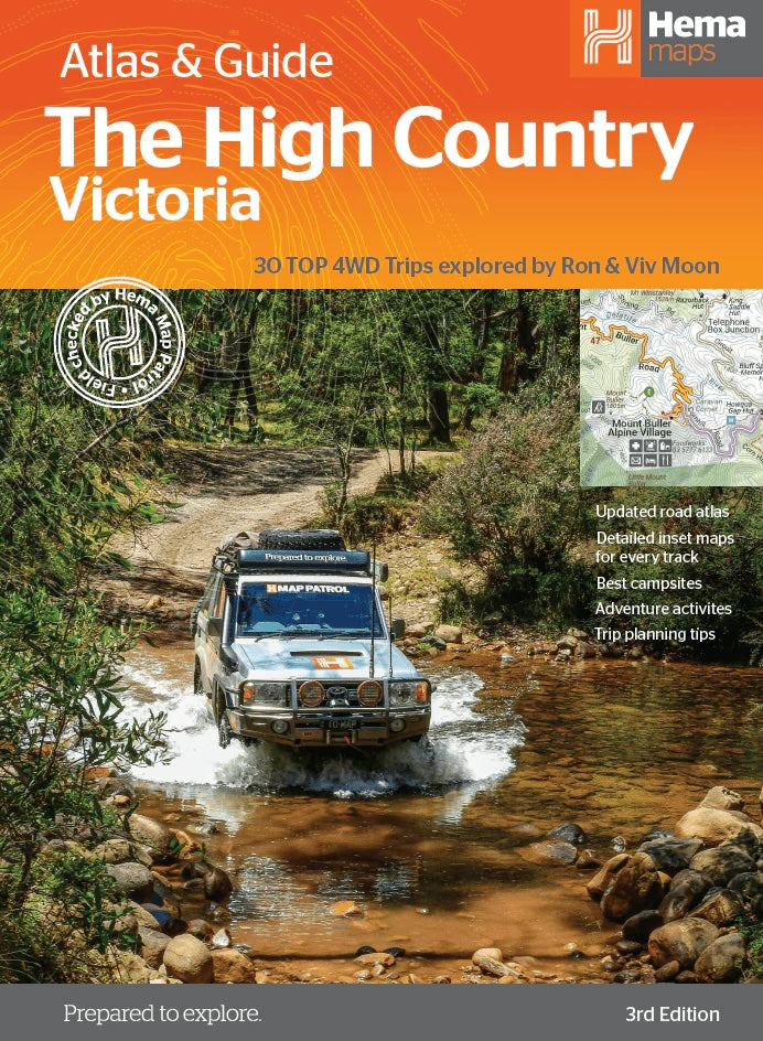 Hema The Victorian High Country Atlas and Guide