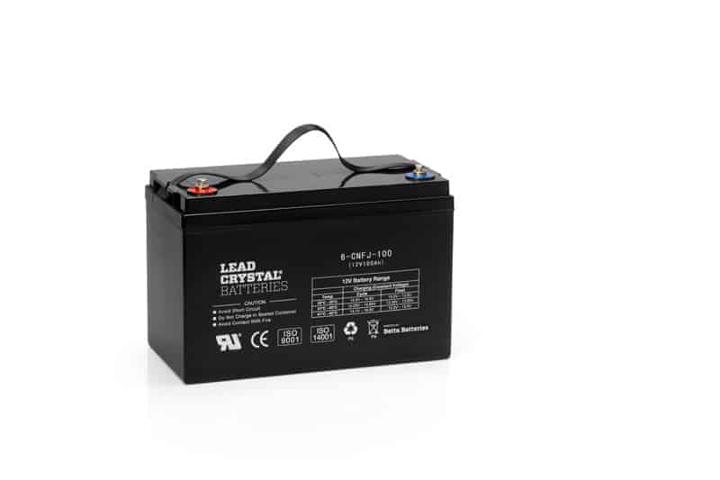 12 Volt 110 amp Lead Crystal Deep Cycle battery for caravan solar motorhome off grid Everything Caravans