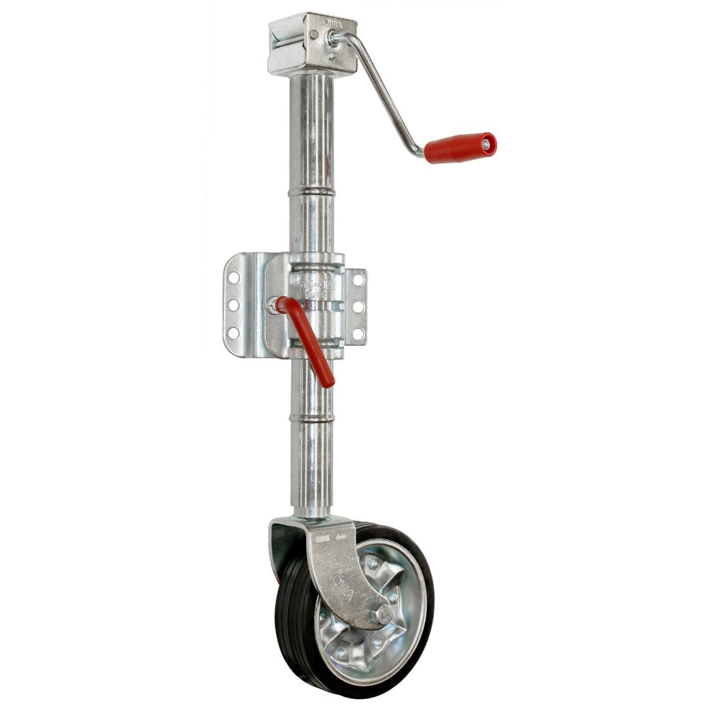 ALKO 8&quot; PREMIUM SIDE WIND JOCKEY WHEEL C/W CLAMP. 628500 ALKO