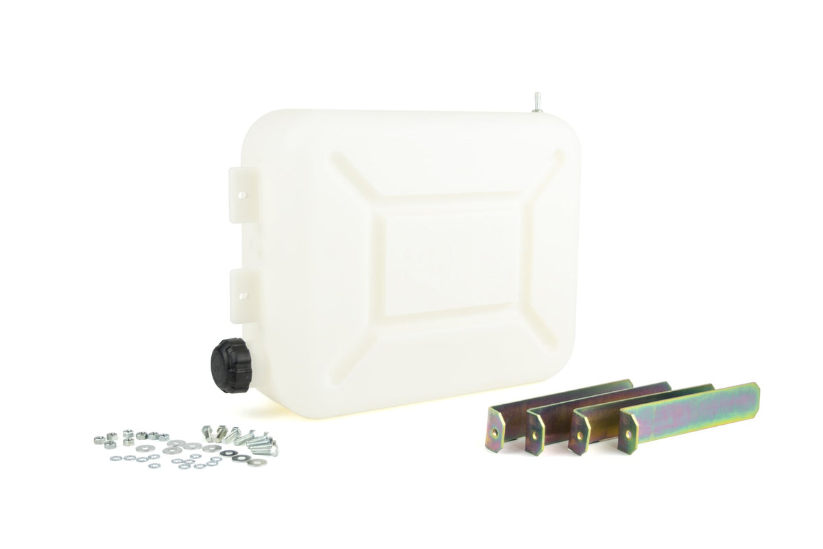 Autoterm Fuel tank 13l - with mounting brackets - White Autoterm