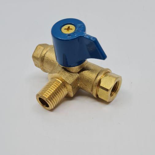 Blue Handle Manual Change Over Valve Gas Components