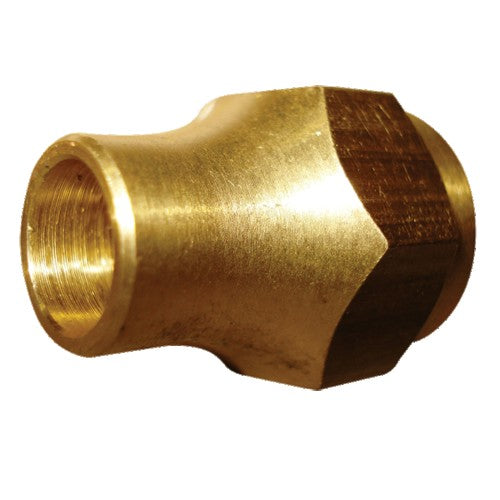 Brass Gas Fitting 3-8 Flare Nut for 3-8 Copper Pipe x 1 Gas Components