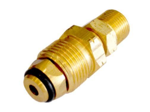 Brass Gas Fitting Aus Made Male POL X 3-8&quot; Left Hand Male Straight Adaptor 18-5070 Gas Components