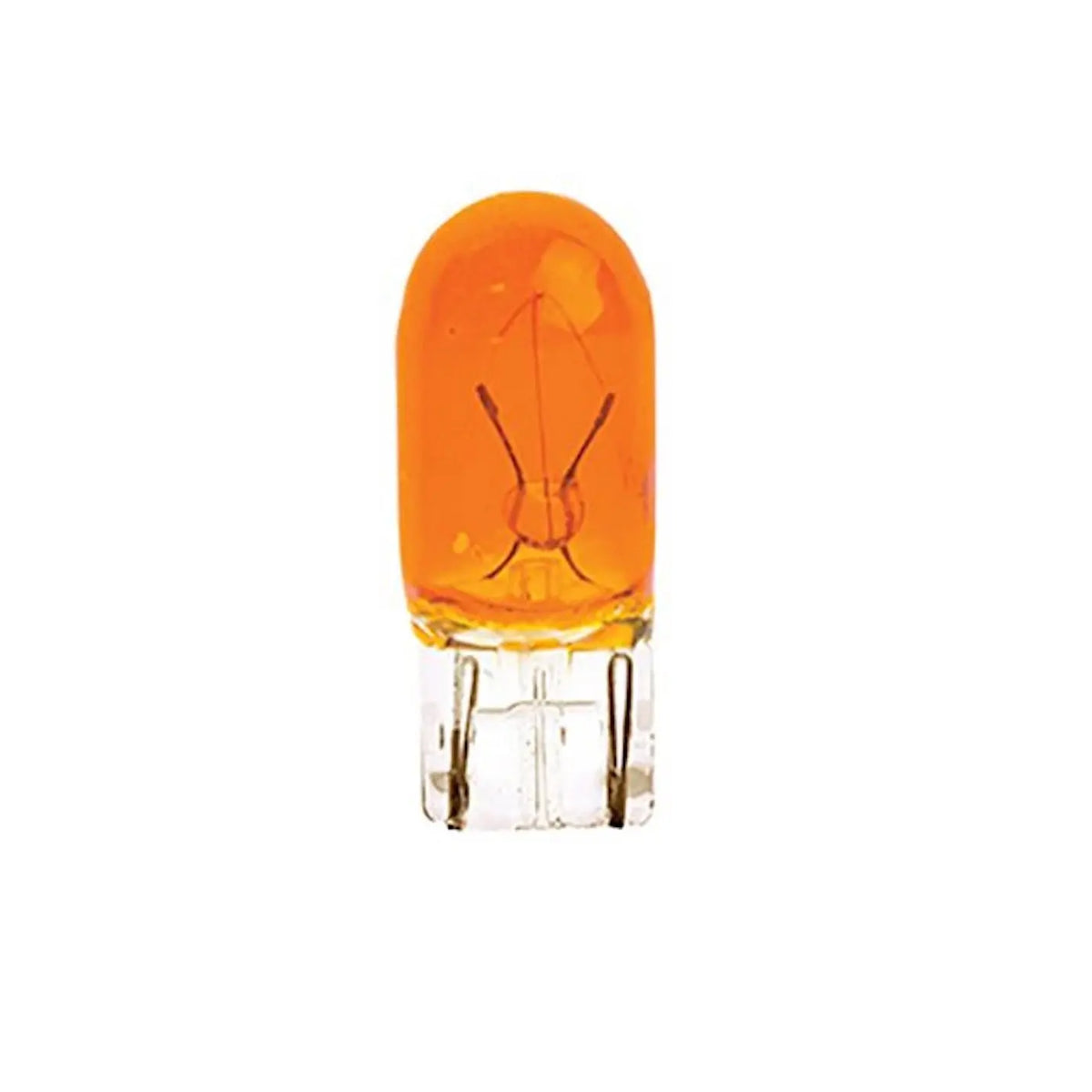 Bulb Wedge 12v 5W T-10mm Amber - Pack of 2 - Everything Caravans