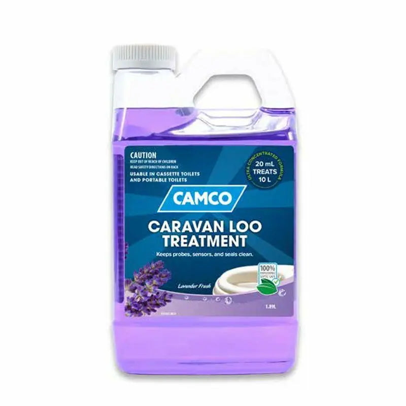 CAMCO Caravan Loo Treatment - Lavender Scent - Liquid Toilet Additive Camco