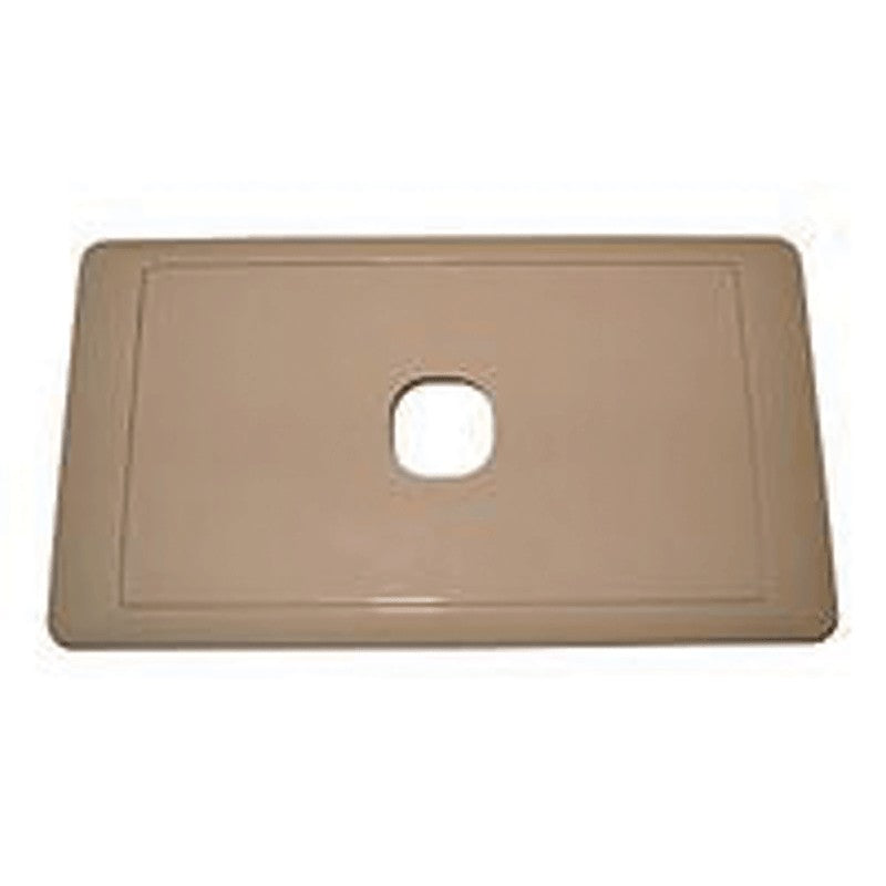 CMS SWITCH PLATE SINGLE BEIGE for Caravan 240 electrics CMS