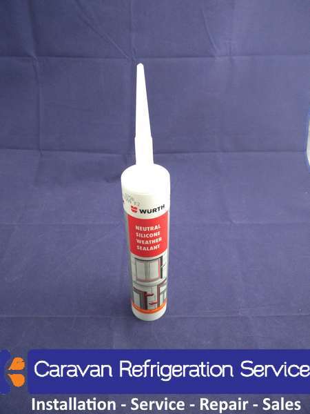 Caravan Sealant Wurth Neutral Cure Silicone - Clear Wurth