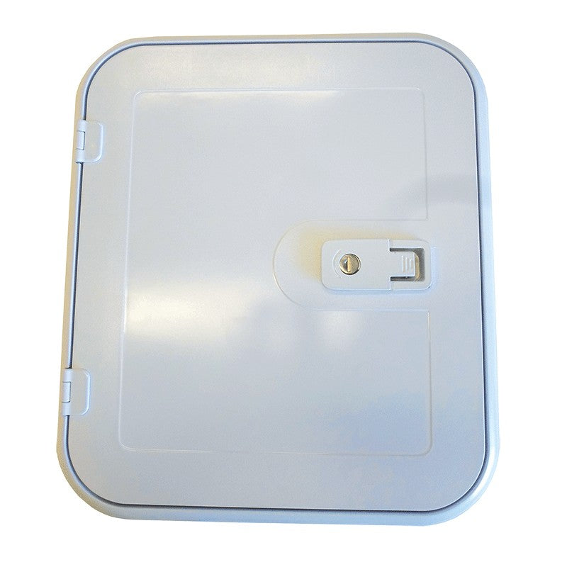 Coast Access Door 1 399x349mm White RV Hatch Coast to Coast