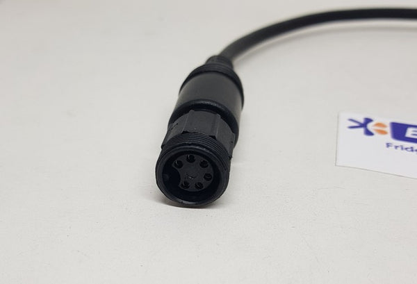 Maxxcount Rear View Camera Connection Cable, 6-Pin (for Waeco/Dometic) to  RCA/Low Voltage Jack