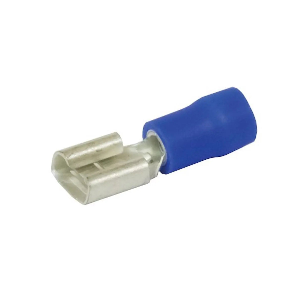 Crimp Connector Blue QC Female 6.3mm  - Pack of 8 A4EA