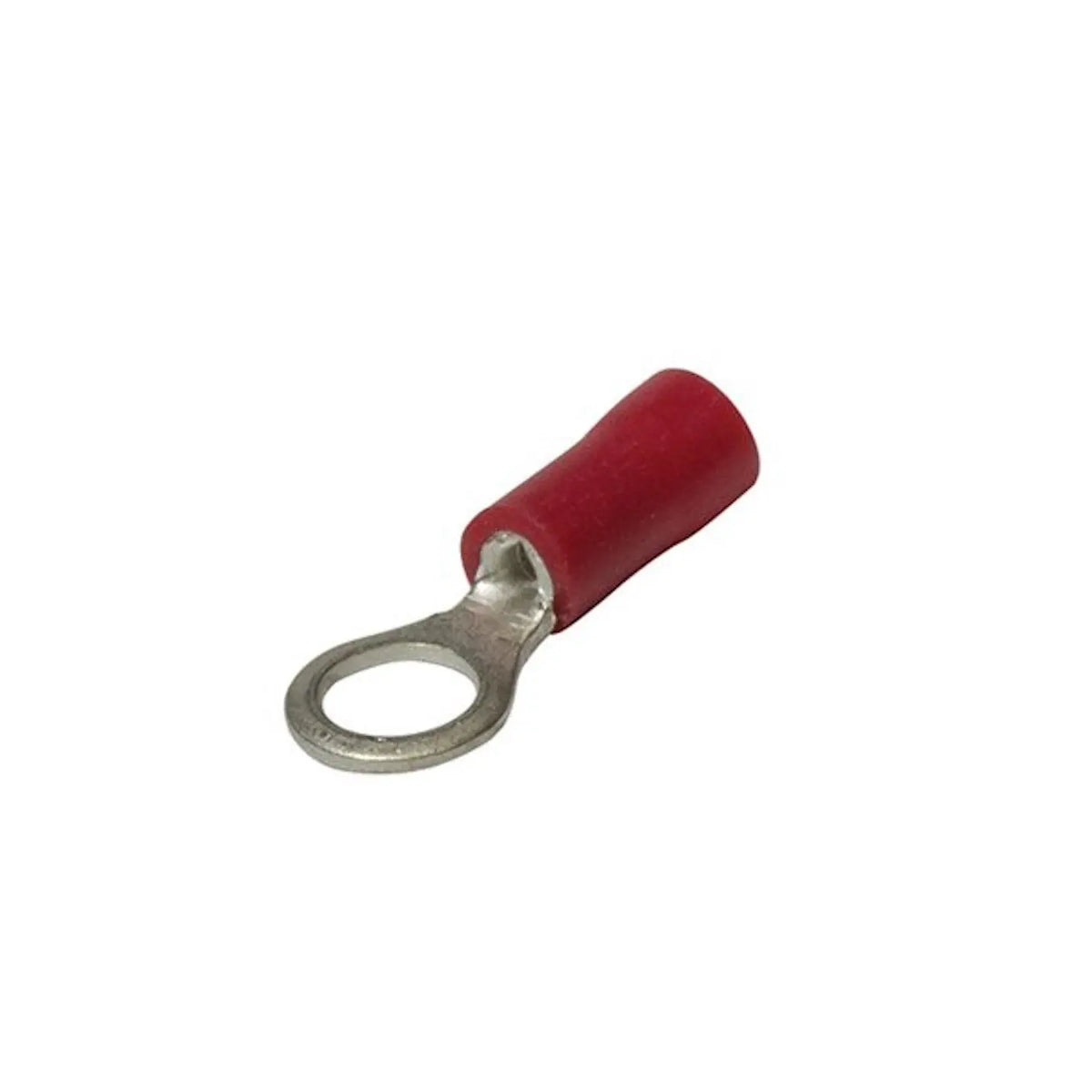 Crimp Connector Red Ring 6mm  - Pack of 8 A4EA