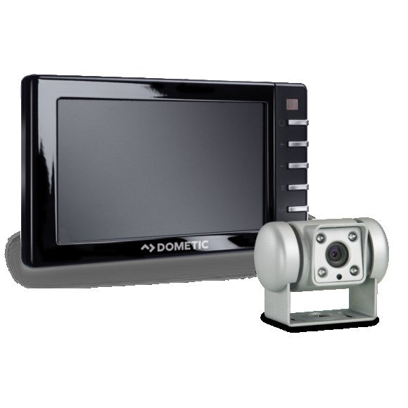 DOMETIC PERFECTVIEW RVS 545 REVERSING VIDEO SYSTEM WITH SILVER COLOUR CAMERA AND 12.7 CM MONITOR Dometic