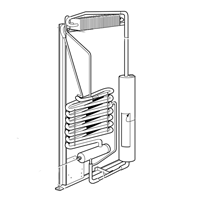 Dometic 3 way fridge Cooling Unit 505A Suits Model RM2553 Dometic