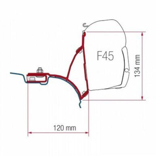 FIAMMA VWT5 TRANSPORTER MULTIVAN UK. 98655-648 Fiamma