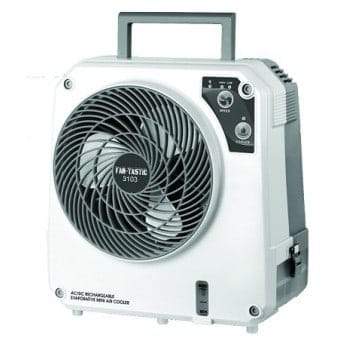 Fan-Tastic IceO Cube AC-DC Rechargeable 1200ml Evaporative Cooler Fan-Tastic