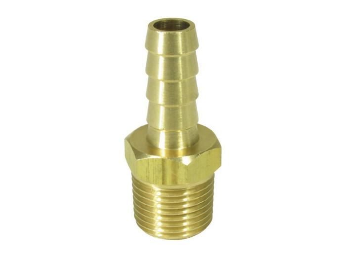 Hose Tail Brass 6mm X 1/4 NPT for marine tank for diesel heaters BLA