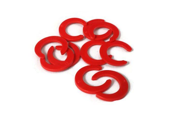 JG 12mm Red Locking Clip IN BAGS of 100. PM1812R John Guest