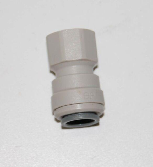 JG FEMALE PLASTIC CONNECTOR FOR 12MM x 3/8 FBSP. CM451213FS John Guest