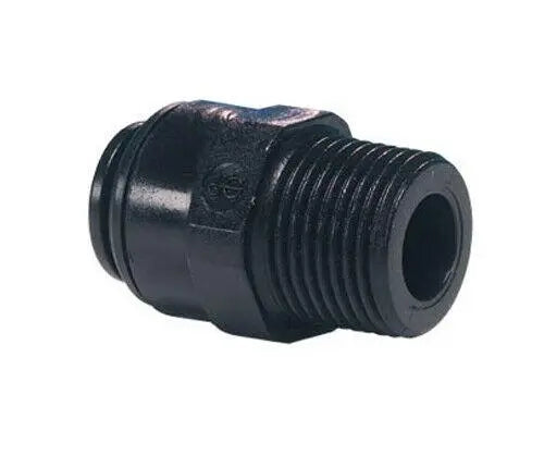 JG STRAIGHT 12MM x 1/2&quot; BSPT MALE ADAPTOR. PM011204E John Guest