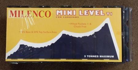 Milenco Caravan and RV leveling blocks Mini Level T1 levelling ramps Milenco