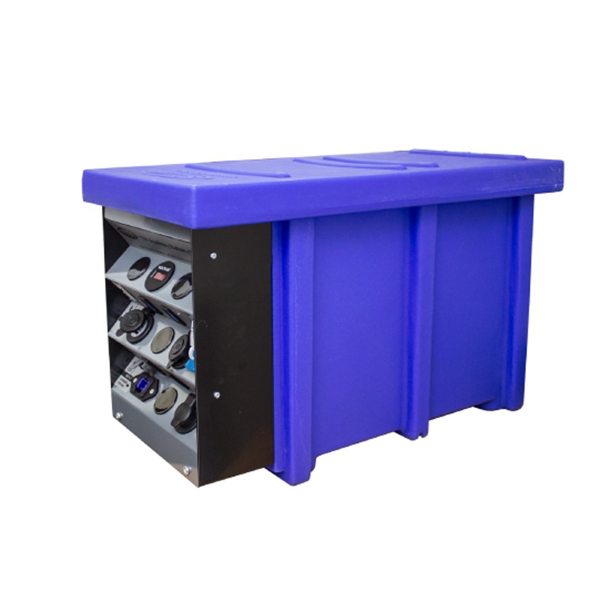 National Luna 12V AUXILIARY BATTERY BOX (BLUE) - Ideal for Lithium Battery National Luna