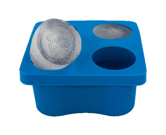 Navigator Gear SILICONE ICE TRAY - Blue Silicone Navigator Gear