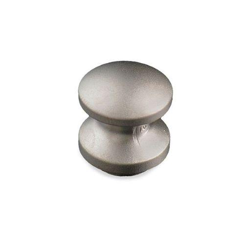 Push Button Catch Knob Only Nickle 19mm Coast to Coast